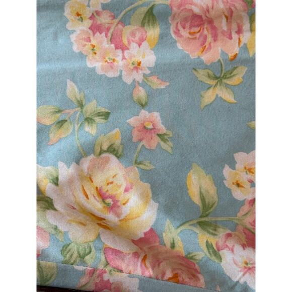 JONES NEW YORK Signature Blue Floral Cropped Pants Women's size 6 Coquette - Picture 2 of 8